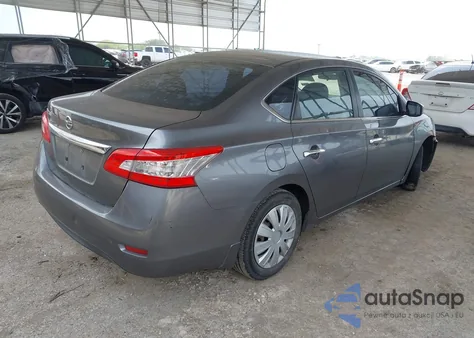 2015 Nissan Sentra S z USA, uszkodzony, nr VIN 3N1AB7AP7FY285171